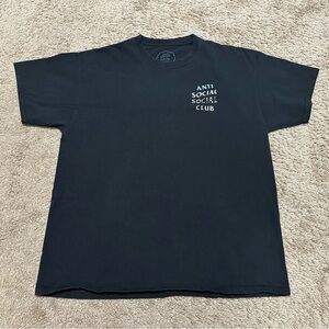 Anti Social Social Club Mind Melt Tee 'Black' D-45